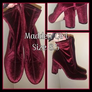 Madden Girl Faux Suede Boots